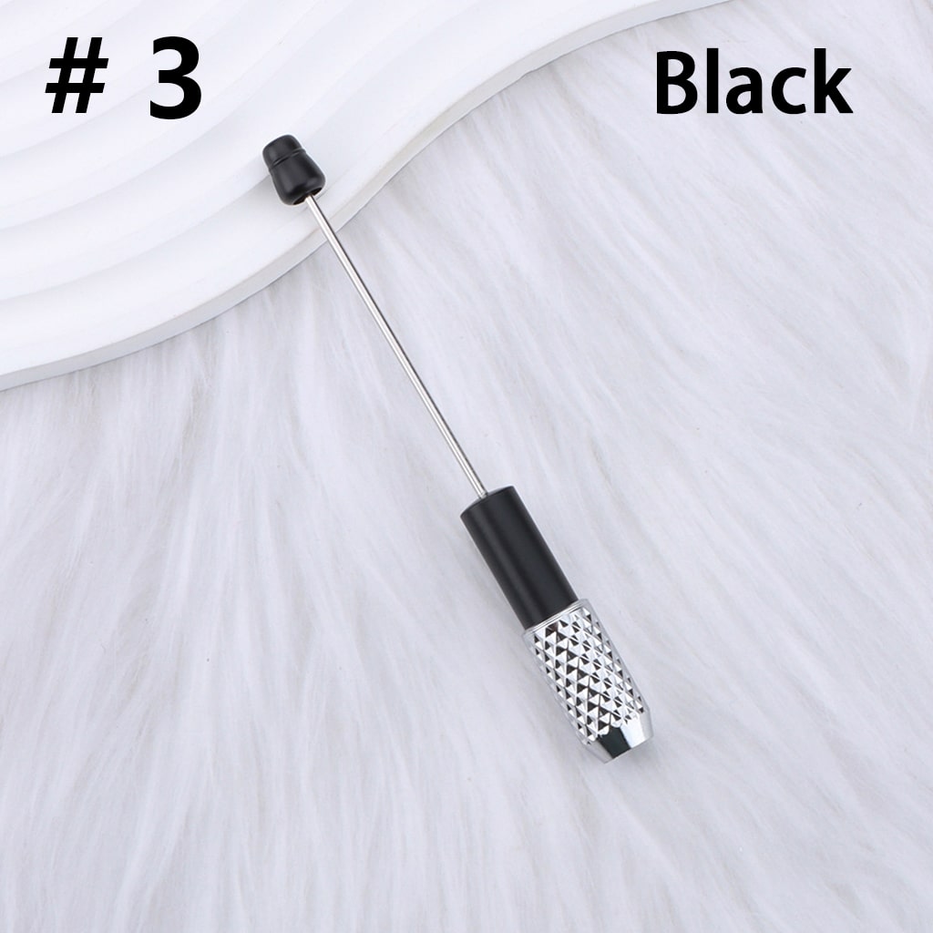 Beadable DIY Extender Connector for Pencil, Solid Color 115MM