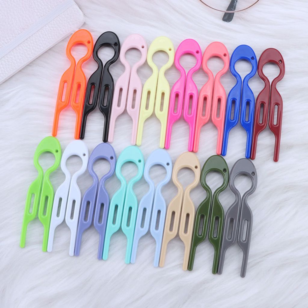 Comb Hair Accessories Hair Clip U Shape Updo Hairpin in Solid Color, 23*80MM