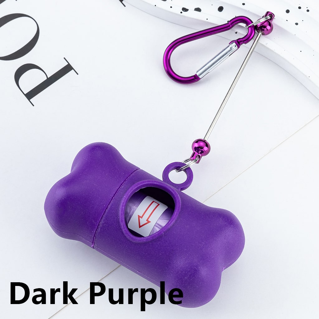 DIY Multi‑Color Metal Keychain with Lobster Clasp & Personalized Pet Waste Bag Holder 20*8*4CM, (Please Read Description)