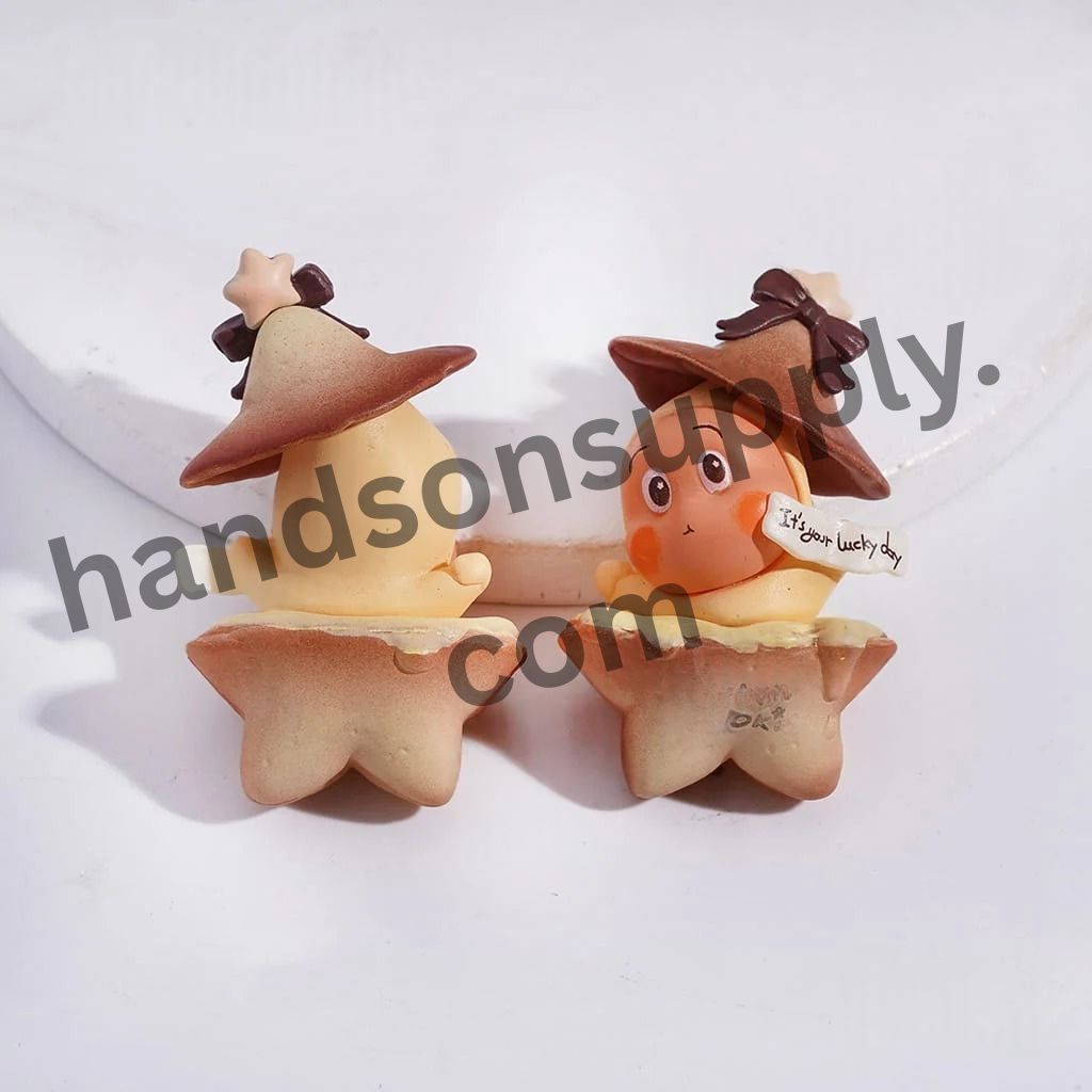 Exquisite Acrylic Figurine Playful Ornament Series, Jewelry Accessories, No Hole (Copy)