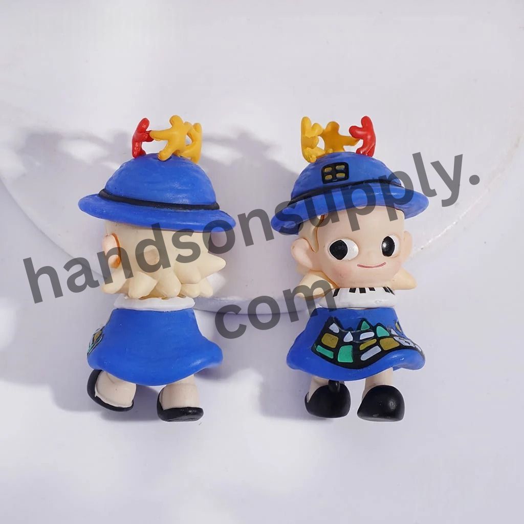 Exquisite Acrylic Figurine Playful Ornament Series, Jewelry Accessories, No Hole (Copy)