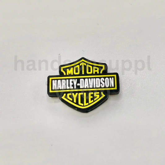 Classic Motorcycle Design Chopper Bike Theme Silicone Focal Beads