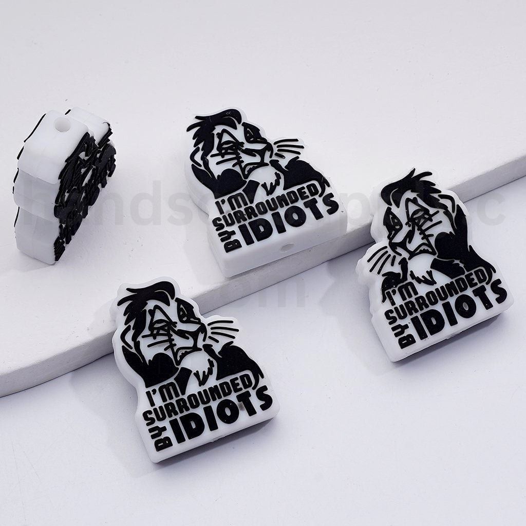 Colorful Cute Design Silicone Focal Beads from The Lio Kin Series