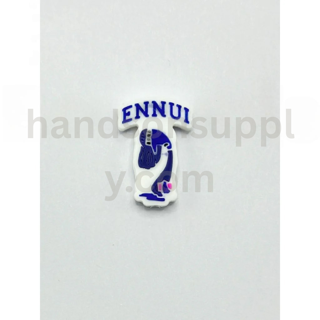 Ennu Cartoon Insid Out Silicone Focal Beads
