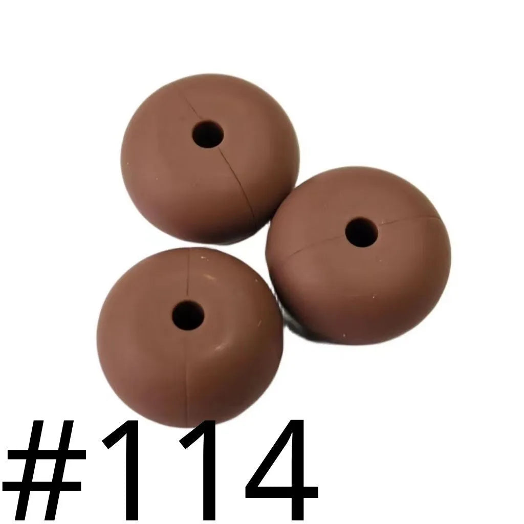 Silicone Wheel Beads  14mm