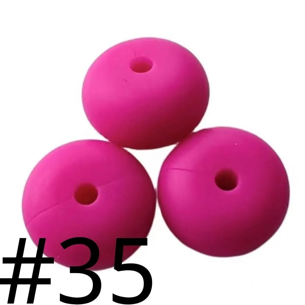 Wheel Beads Abacus Silicone Beads