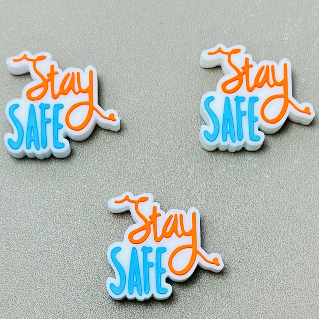 Safe Stay Silicone Focal Beads