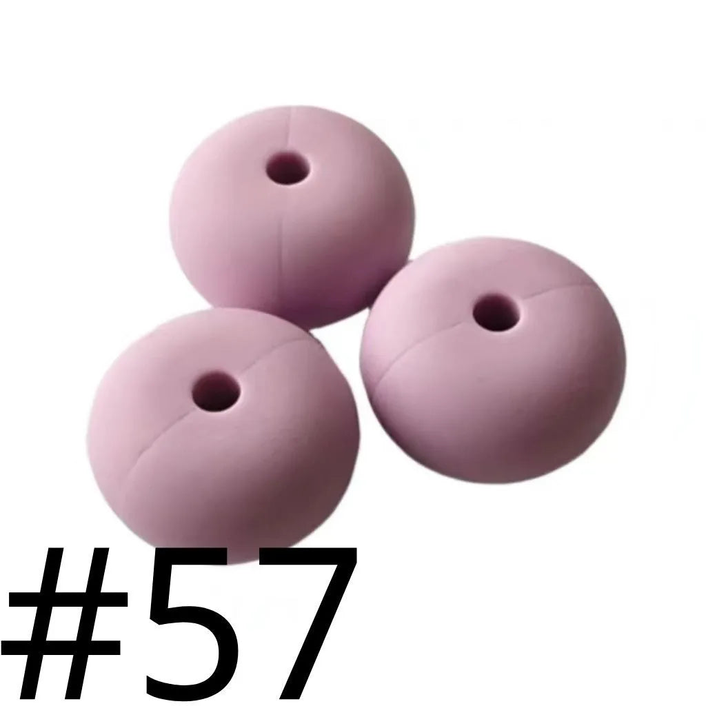 Silicone Wheel Beads  14mm