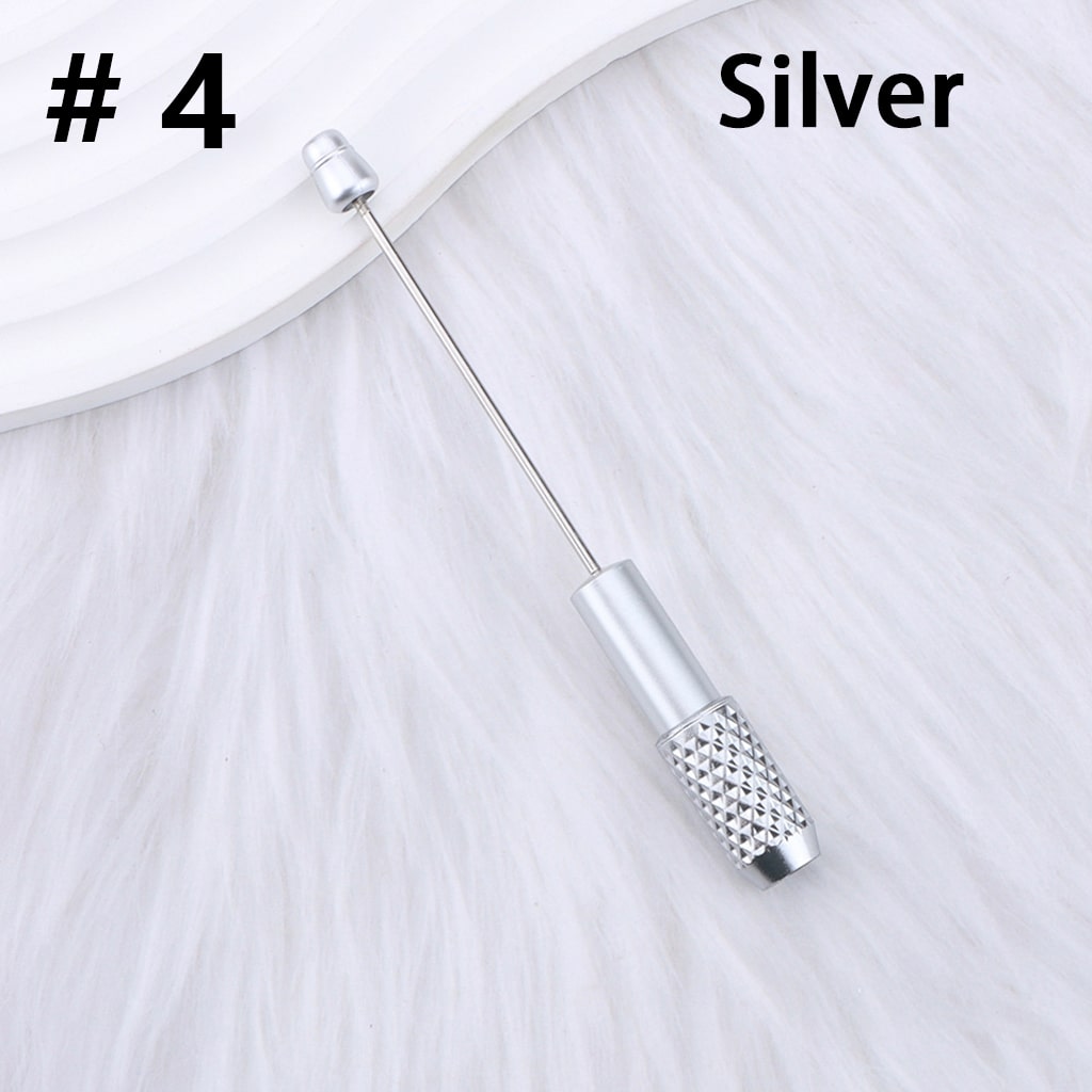 Beadable DIY Extender Connector for Pencil, Solid Color 115MM