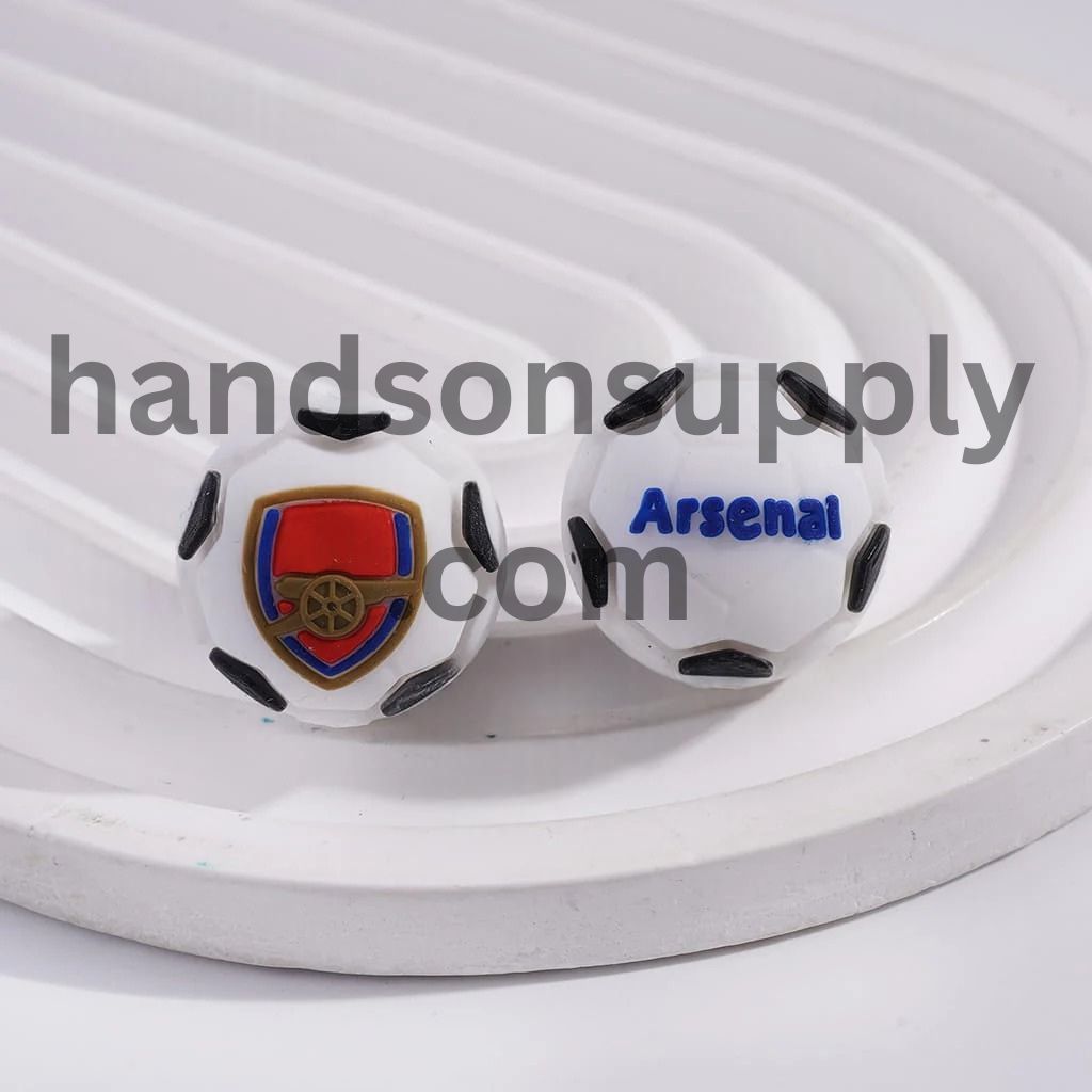 3D the 2026 FIFA World Cup Series, FIFA World Cup Trophy and Football Soccer Balls Silicone Focal Beads