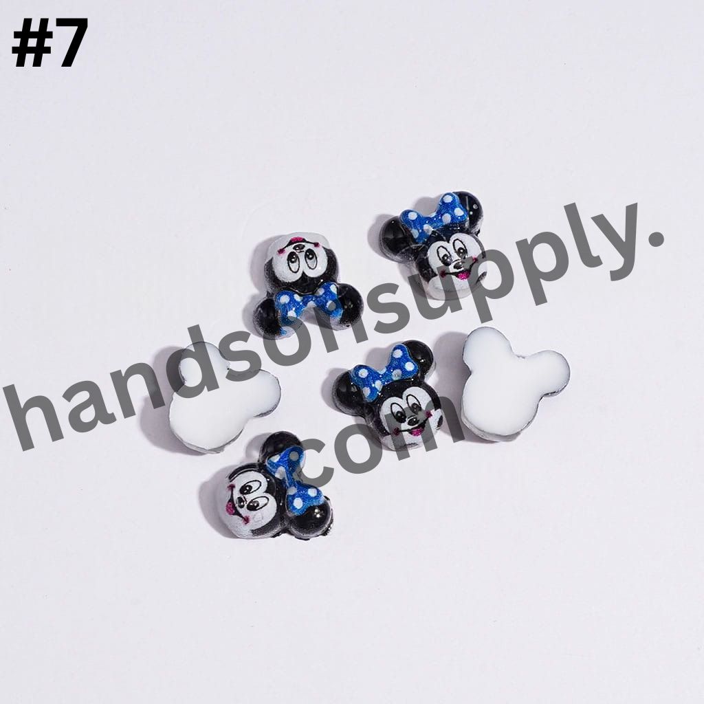 Playful Mini Cartoon Animal Character Charms for DIY Jewelry Accessories