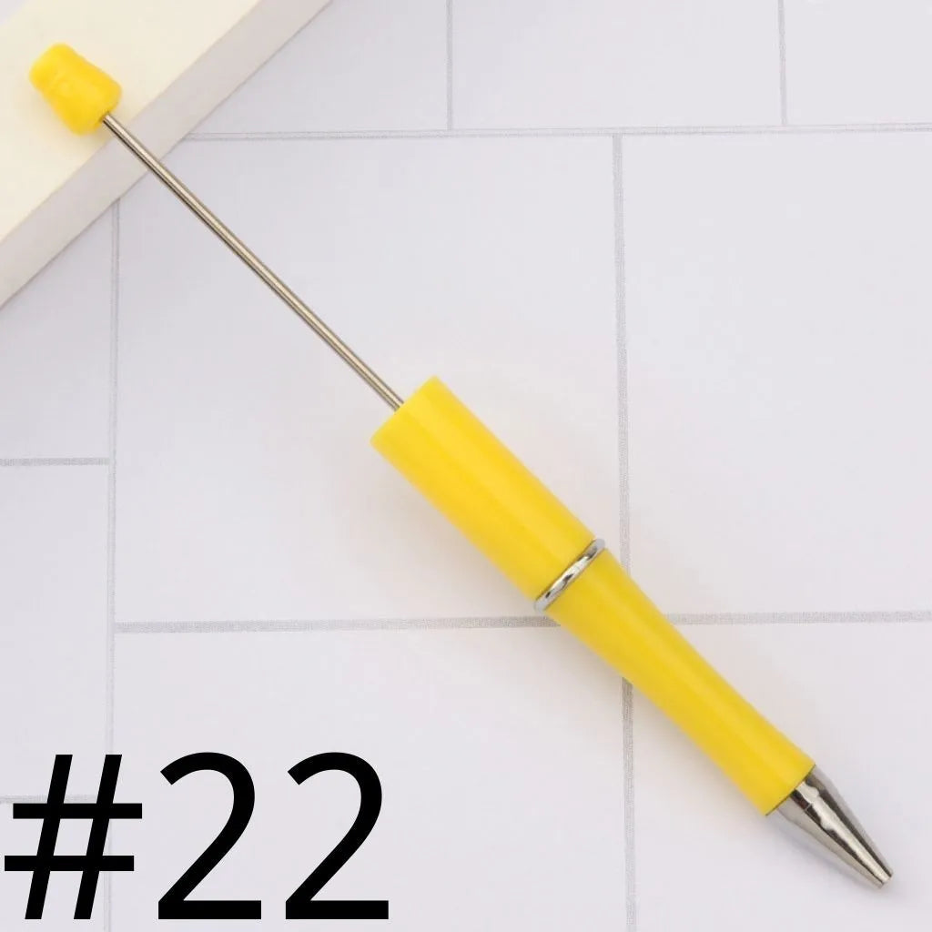 Beadable Pens with Sugar Beads Texture, Sugar Beadable Pens