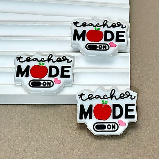Silicone Teacher Mode On Focal Beads