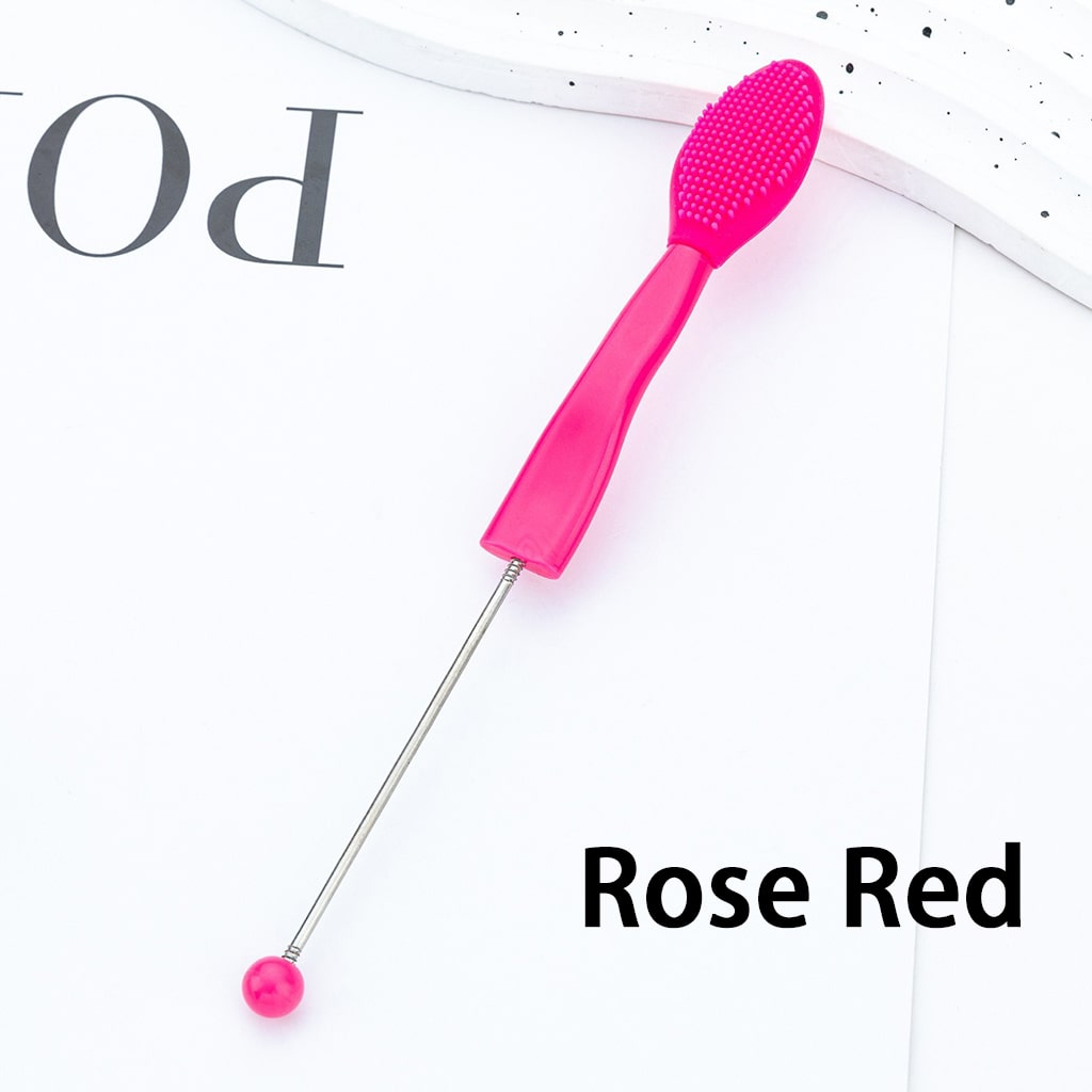 DIY Beadable Multifunction Cleaning Brush Solid-Color 156MM