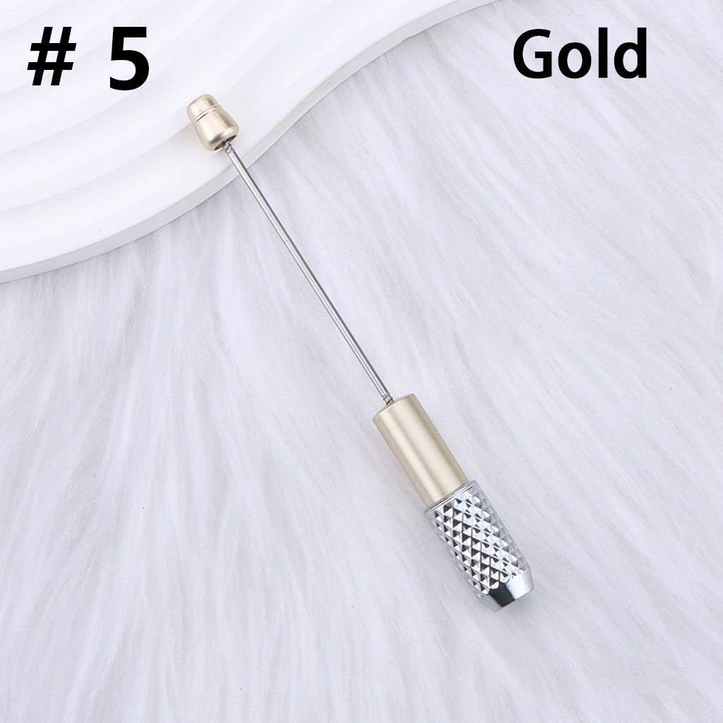 Beadable DIY Extender Connector for Pencil, Solid Color 115MM