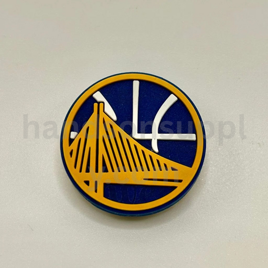 Warrior Team Basketball Theme Sports Style Silicone Focal Beads