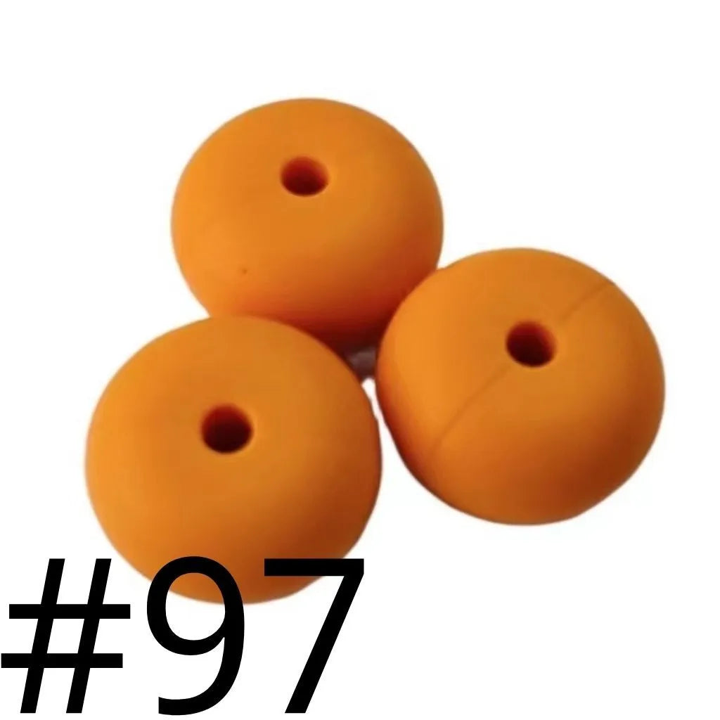 Wheel Beads Abacus Silicone Beads