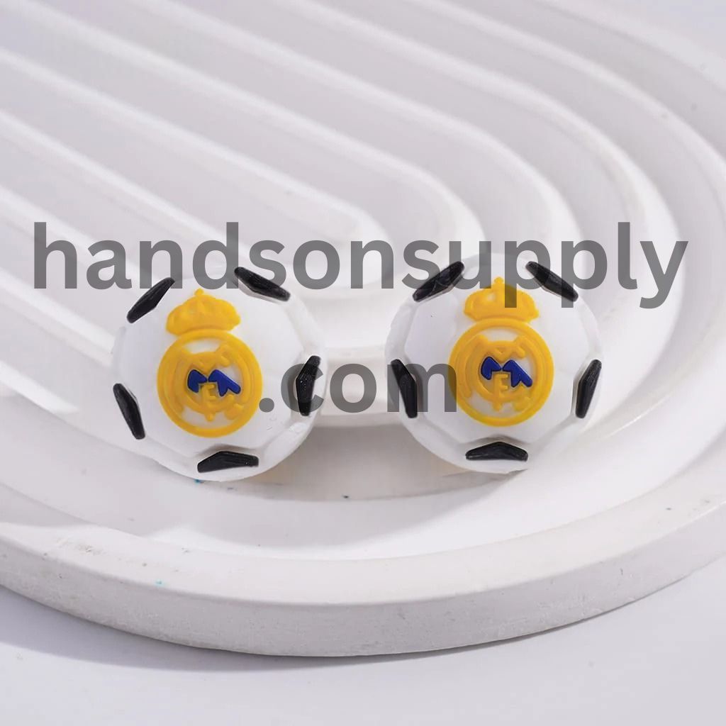 3D the 2026 FIFA World Cup Series, FIFA World Cup Trophy and Football Soccer Balls Silicone Focal Beads