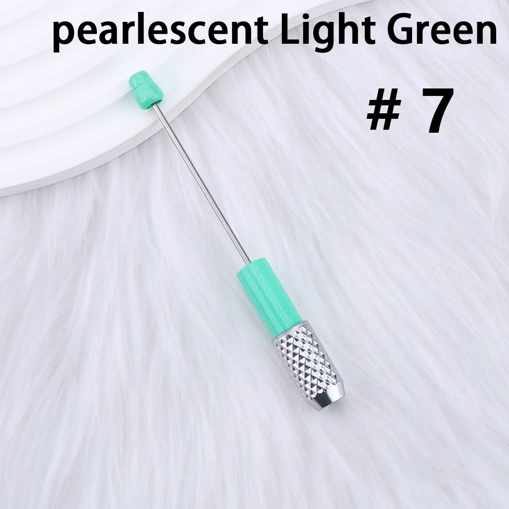 Beadable DIY Extender Connector for Pencil, Solid Color 115MM