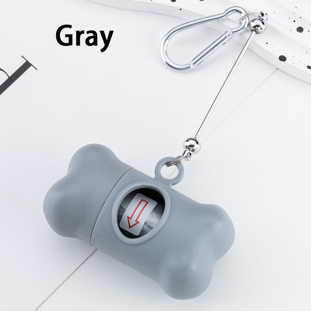 DIY Multi‑Color Metal Keychain with Lobster Clasp & Personalized Pet Waste Bag Holder 20*8*4CM, (Please Read Description)