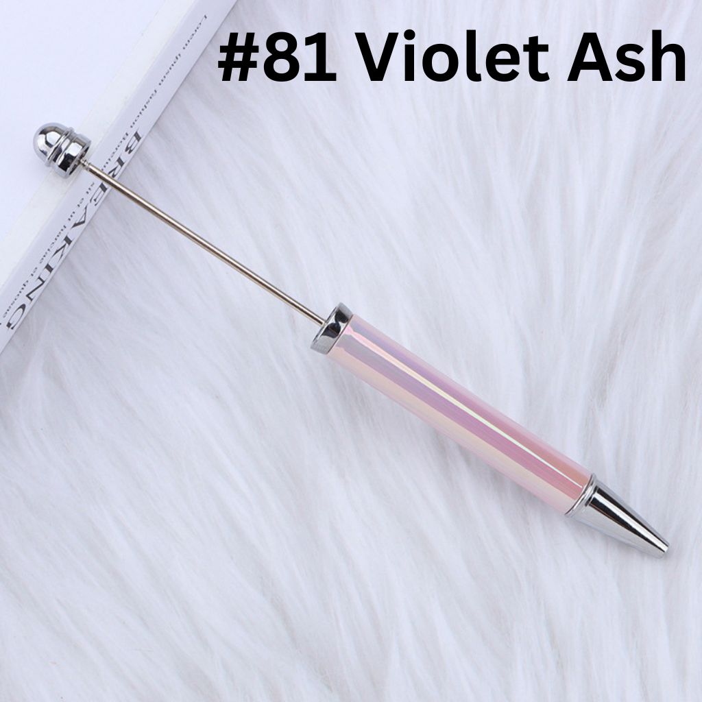 New Style Ombre Multi-Color DIY Plastic UV Coating Beadable Pen, 149MM , Please Read Description