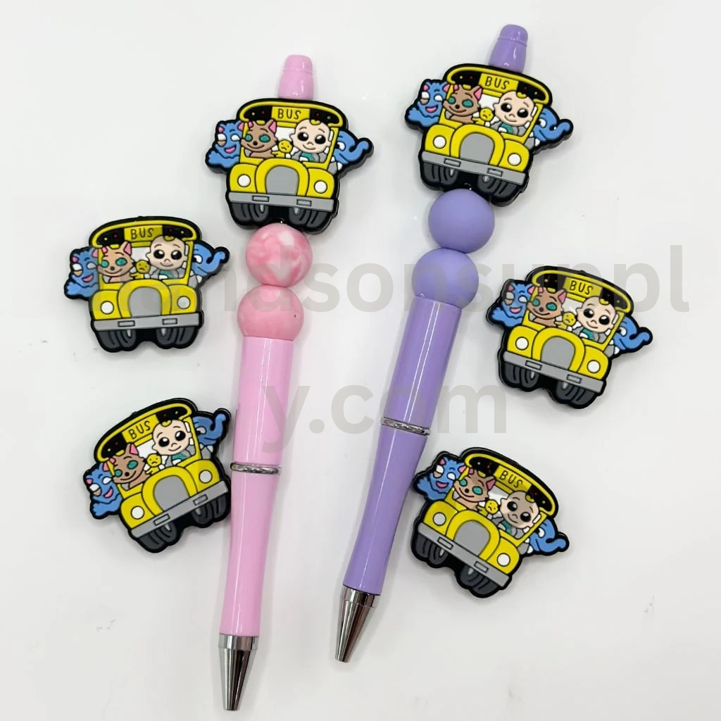 Cute Kids Cartoon Characters Cocomelo Silicone Focal Beads
