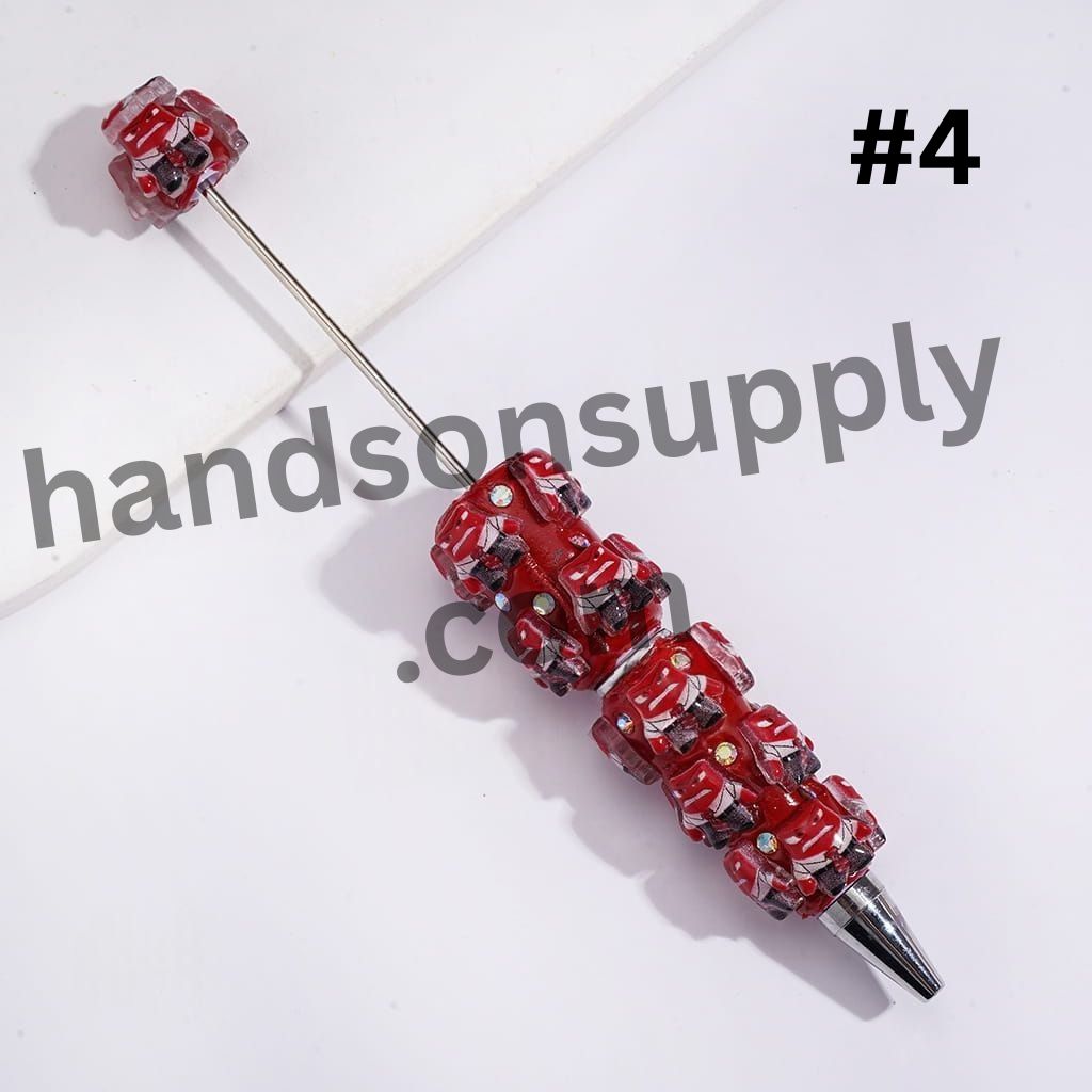 Adorable Five Emotions Mind Character Series, Multi-Color Beadable Clay Pens