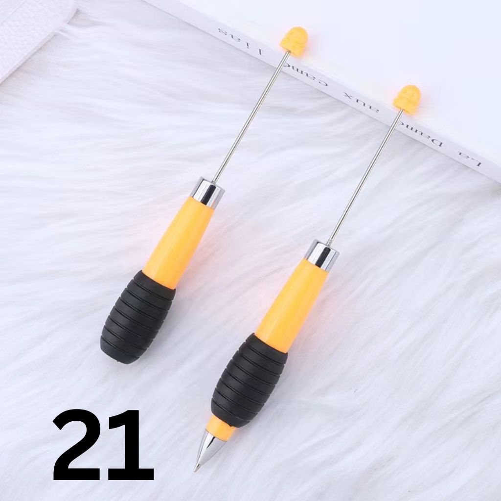 Telescopic and Retractable Beadable Pens with  Rotating Motion