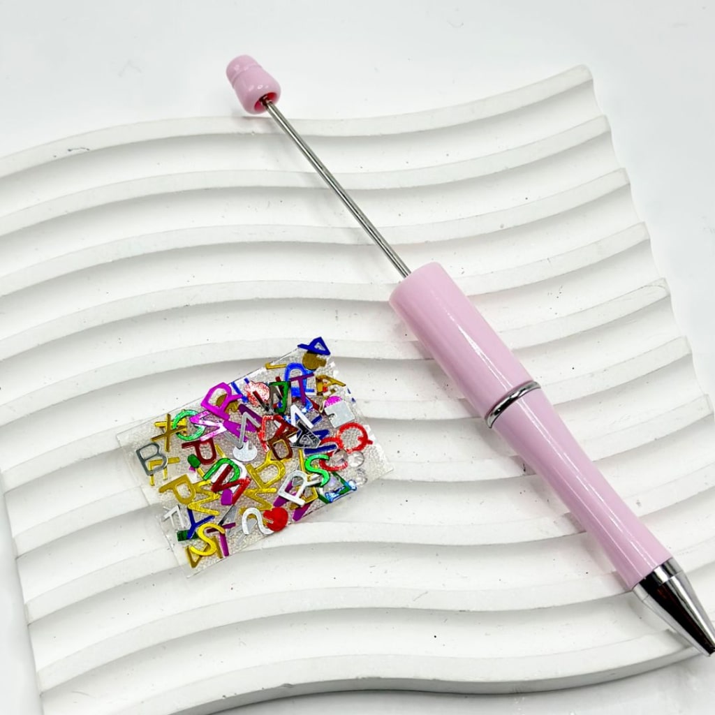 Colorful Shiny English Letters Clear Mini Rhinestones for Pen with DIY Bling Bling Wraps Tapes, 78 Small Pieces in 1 Sheet, Please Read the Description