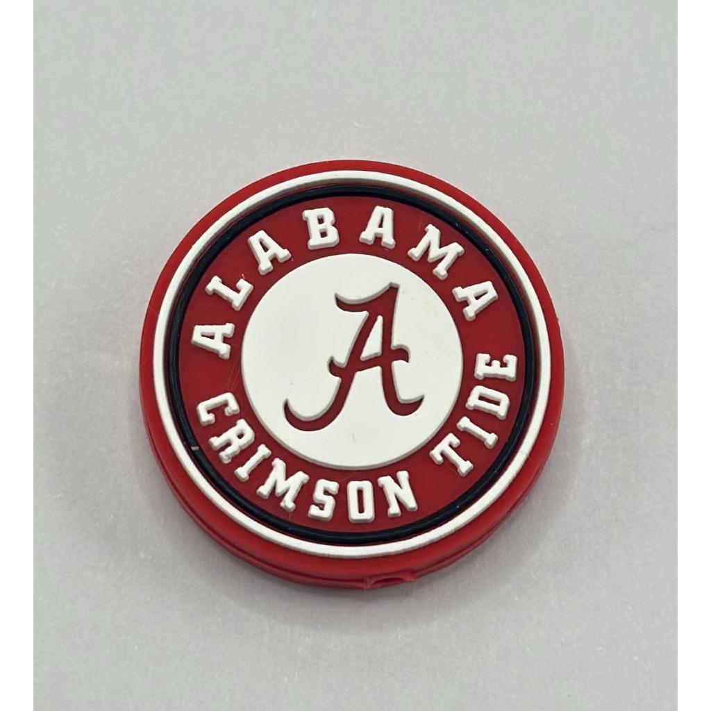 Game Sport Match Team Alabam Crimso Tid Football Silicone Focal Beads