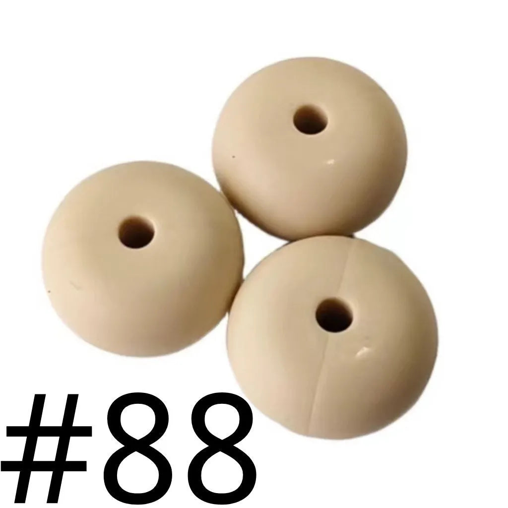Wheel Beads Abacus Silicone Beads