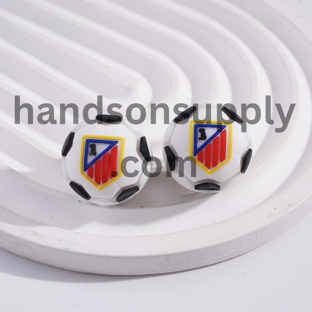 3D the 2026 FIFA World Cup Series, FIFA World Cup Trophy and Football Soccer Balls Silicone Focal Beads