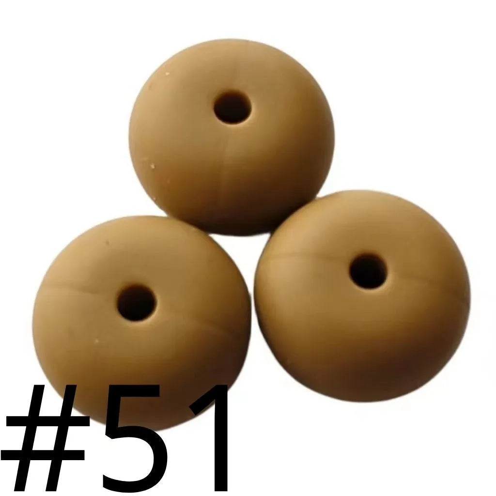 Wheel Beads Abacus Silicone Beads