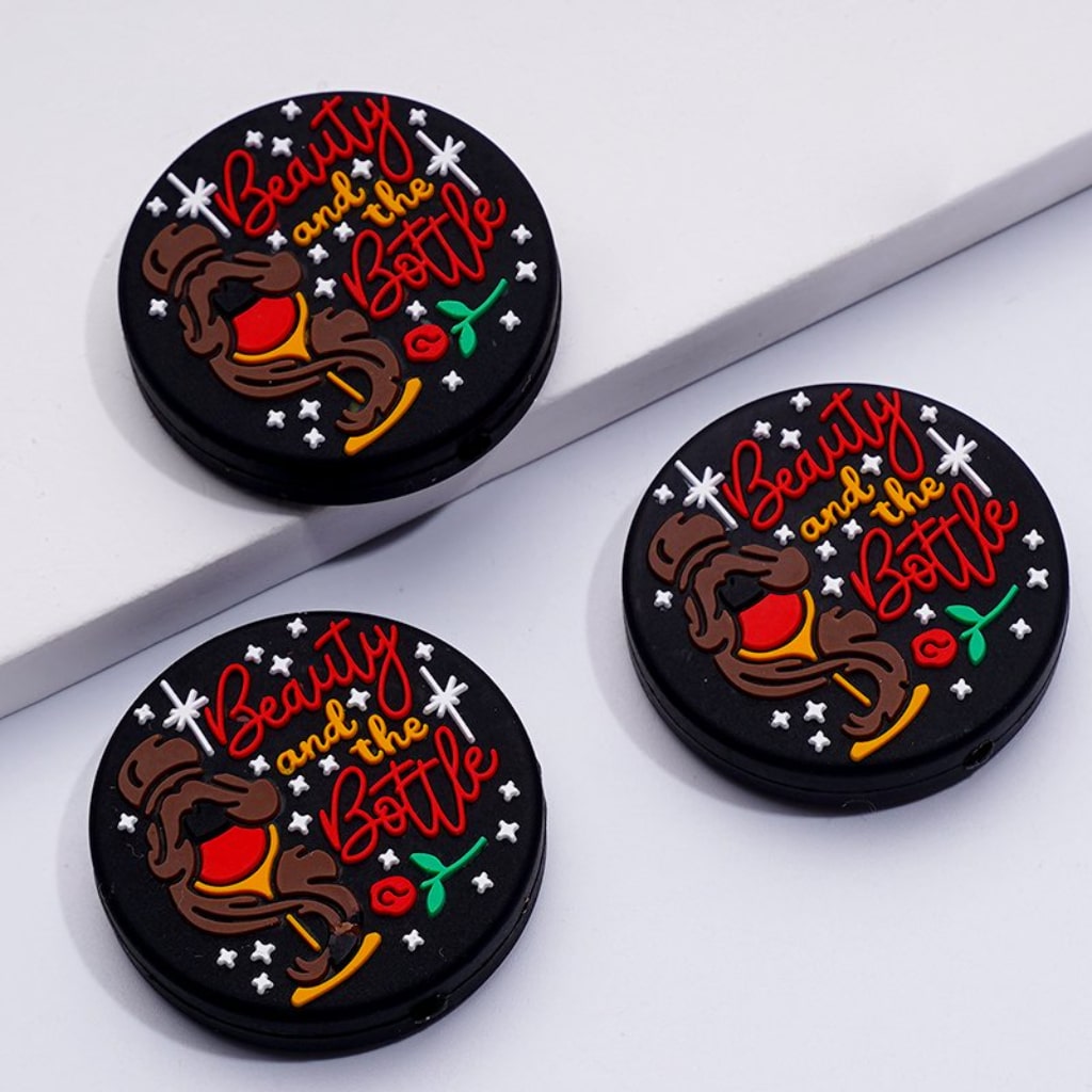 Free Spirit Let It Flow Silicone Focal Beads – Relaxed Vibe Design