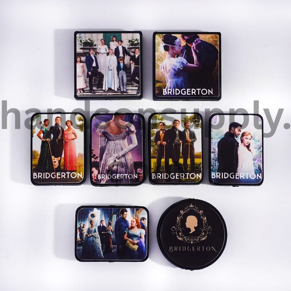 British Regency Romantic Love Silicone Focal Beads Random Mix