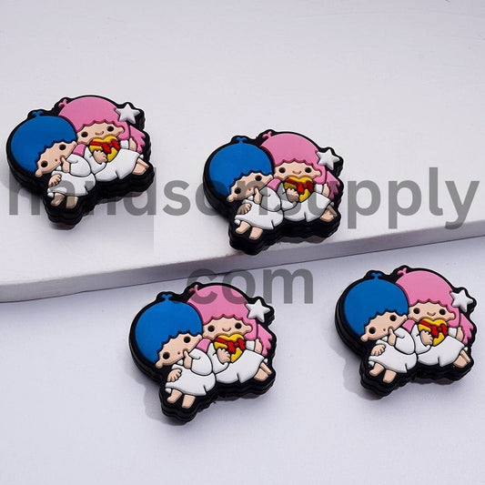 Adorable Cute Babies Character Little Baby Star Doll Silicone Focal Beads