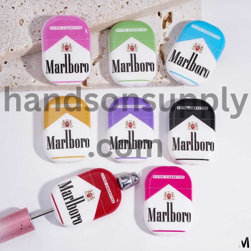 Cigarette Case Acrylic Beads 24*34MM, Random Mix