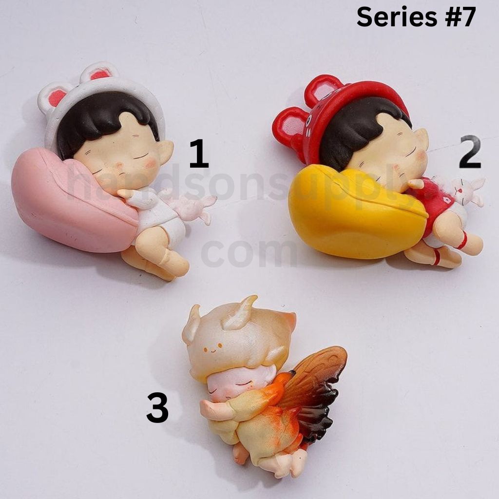 Cute Pop Mar Year of the Rabbit Prosperit Series Blind Box Figures Jewelry Accessories (No Hole)
