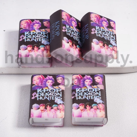3D Mini Book Girls & Boys Group Silicone Focal Beads
