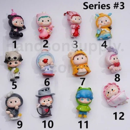 Cute Heyon Series Blind Box Figures Jewelry Accessories (No Hole)