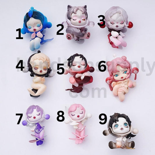 Blind Box Skullpand The Sound Figures Pop Mart Series No Hole Jewelry Accessories