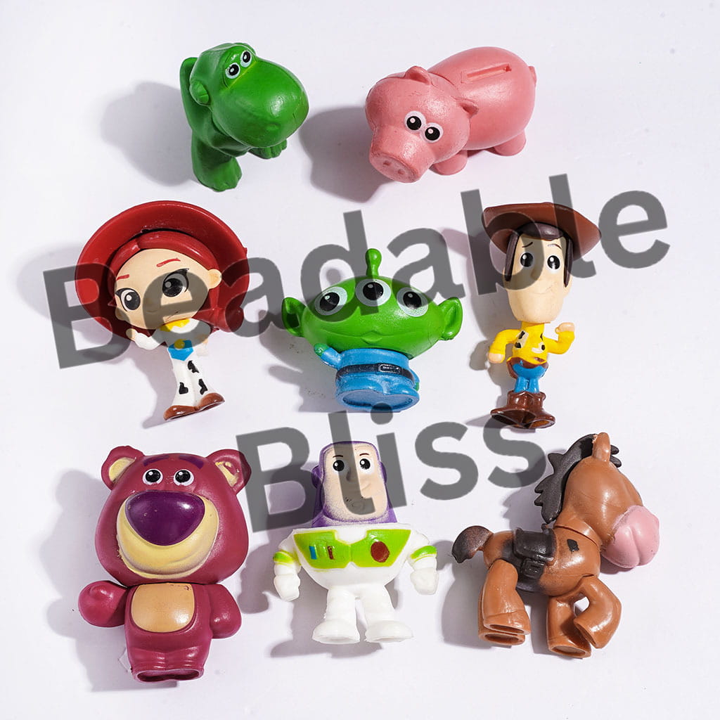 NO Hole | Toy Adventure Character Series Acrylic Figurine, Random Mix