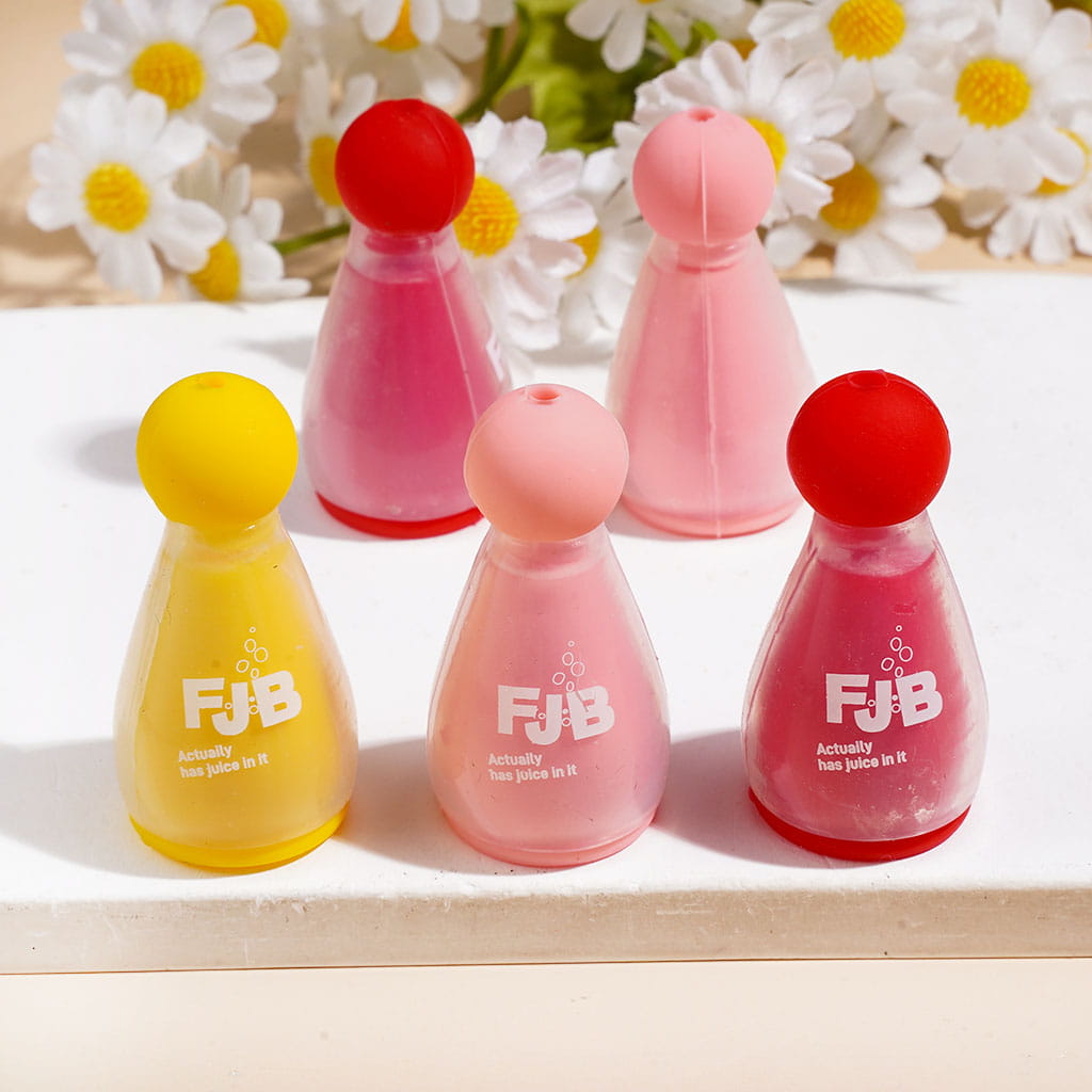 3D Bowling Pins Series Silicone Focal Beads, Multi-Color