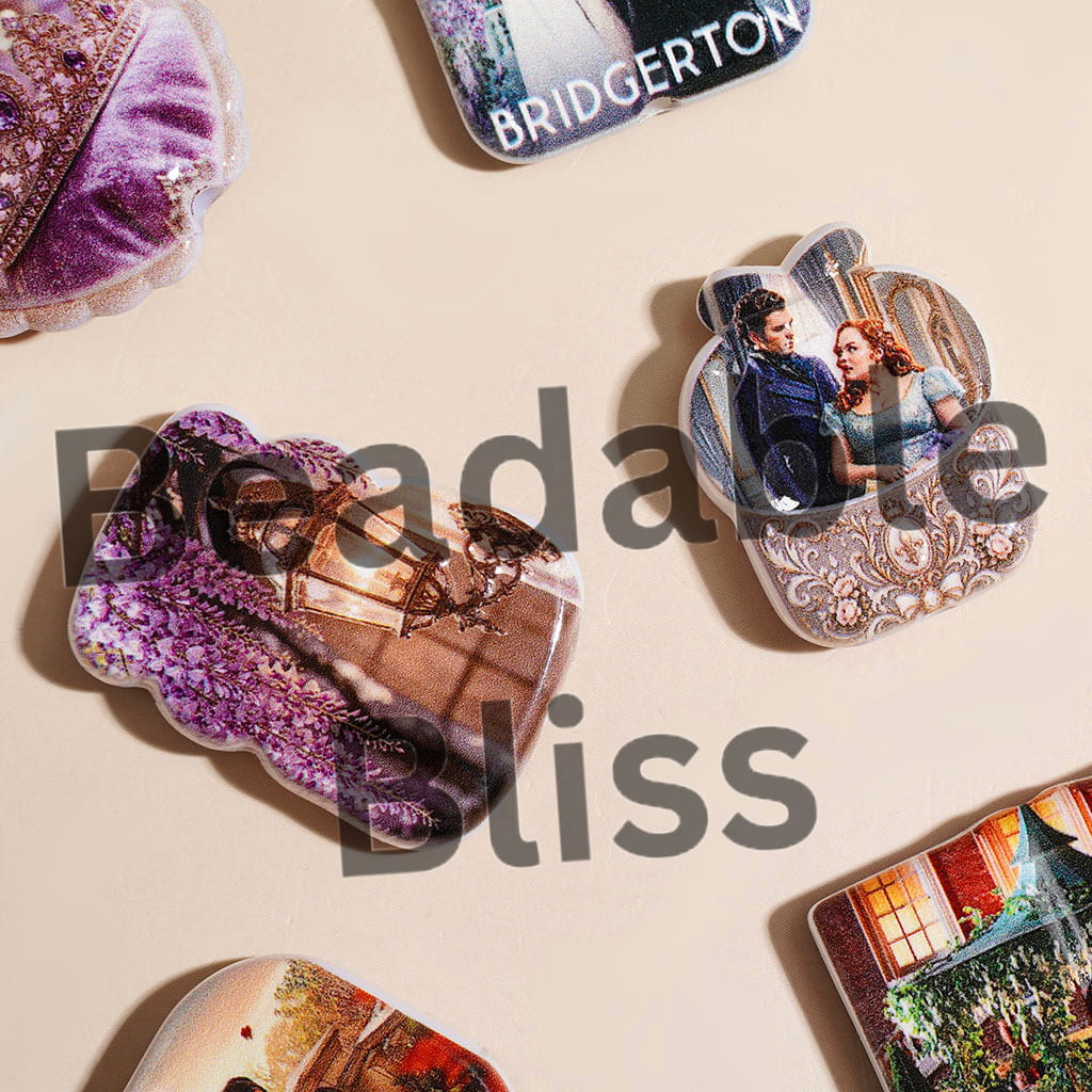 Acrylic Beads and Pendants British Regency Era Romantic Love Series, Random Mix