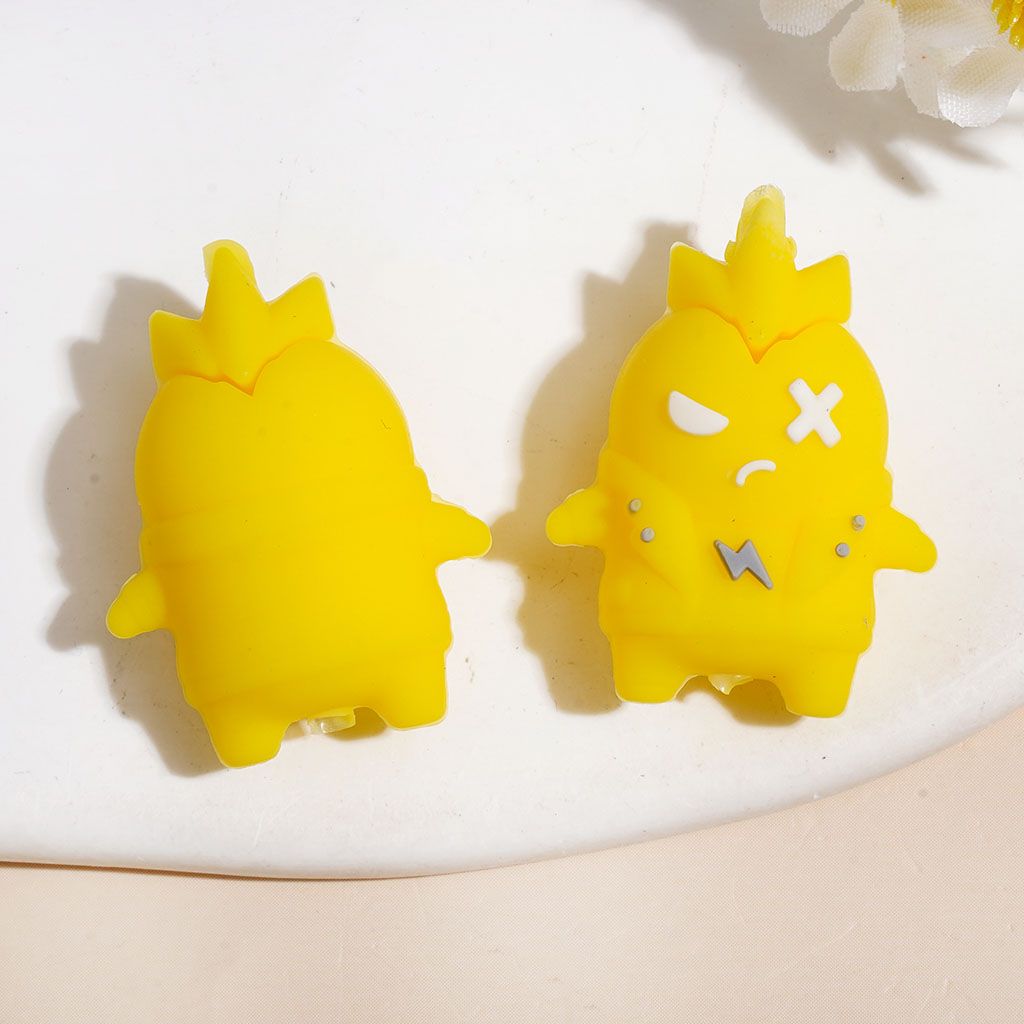3D Silicone Focal Beads Horror Monster, 21*27MM Multi-Color