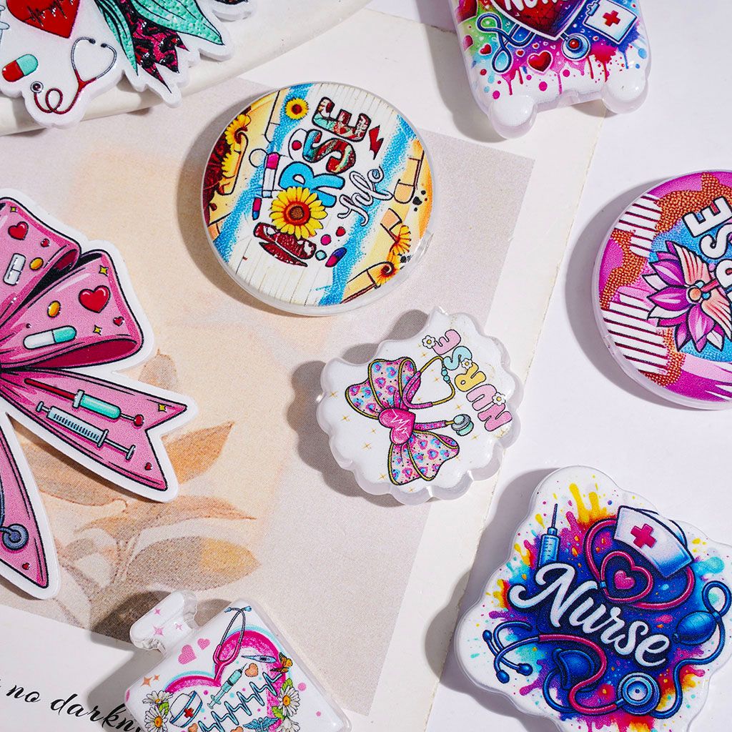 Acrylic Beads Nurse Medicine Theme, Random Mix