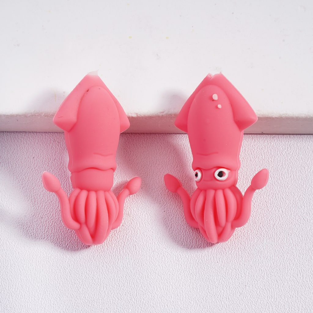 3D Cute Marine Sea Ocean Organism Animal Series Silicone Focal Beads