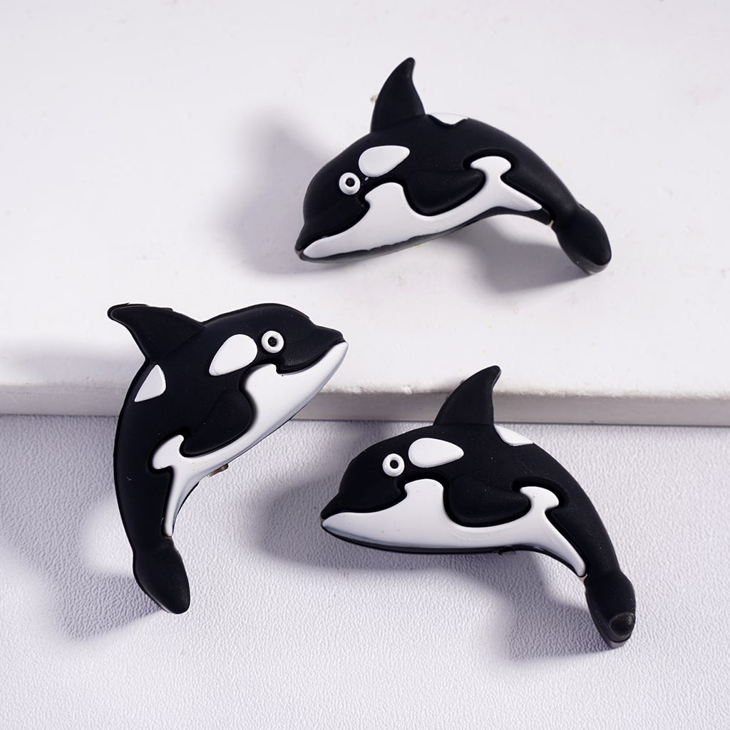 3D Cute Marine Sea Ocean Organism Animal Series Silicone Focal Beads