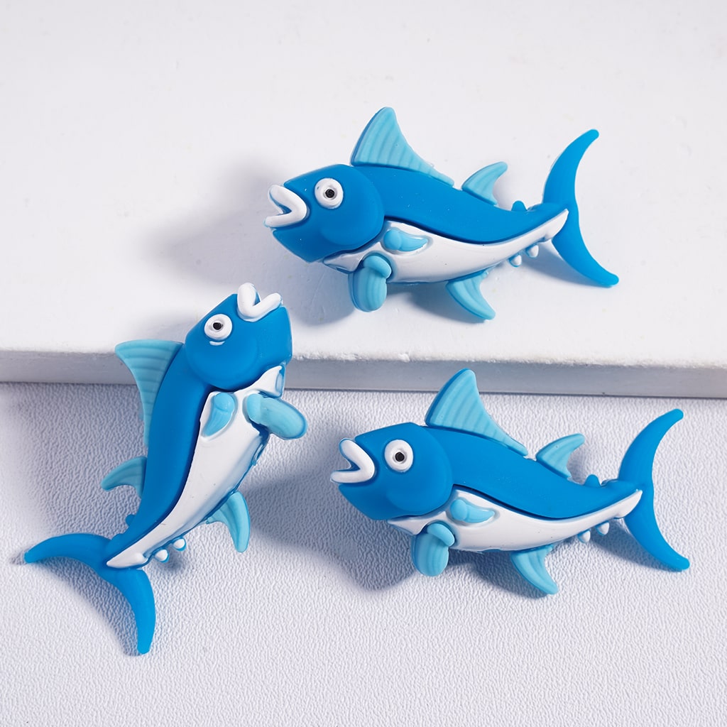 3D Cute Marine Sea Ocean Organism Animal Series Silicone Focal Beads