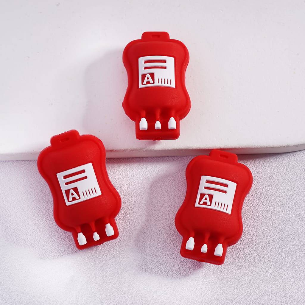 3D Medical Treatment Healthcare Theme Series Silicone Focal Beads